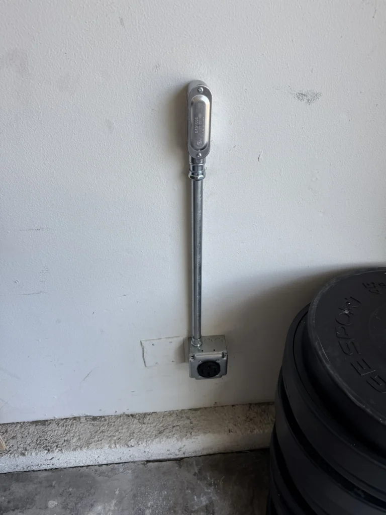 NEMA 14-50 EV Outlet Installation (3)